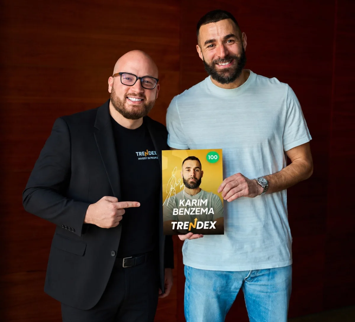 Karim Benzema avec Trendex